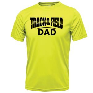 This Track & Field Dad Performance T-Shirt is perfect for meet day or track practice and is available at www.impressathletix.com